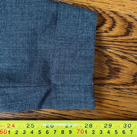 JIL SANDER Gray Soft Wool Work Pants Trousers  Women's Size EU 38 US 26 - Picture 9 of 9